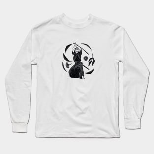 Black Samurai Long Sleeve T-Shirt